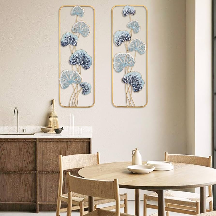 Amazon.com: 2 Pack Gold Wall Art Décor, 35
